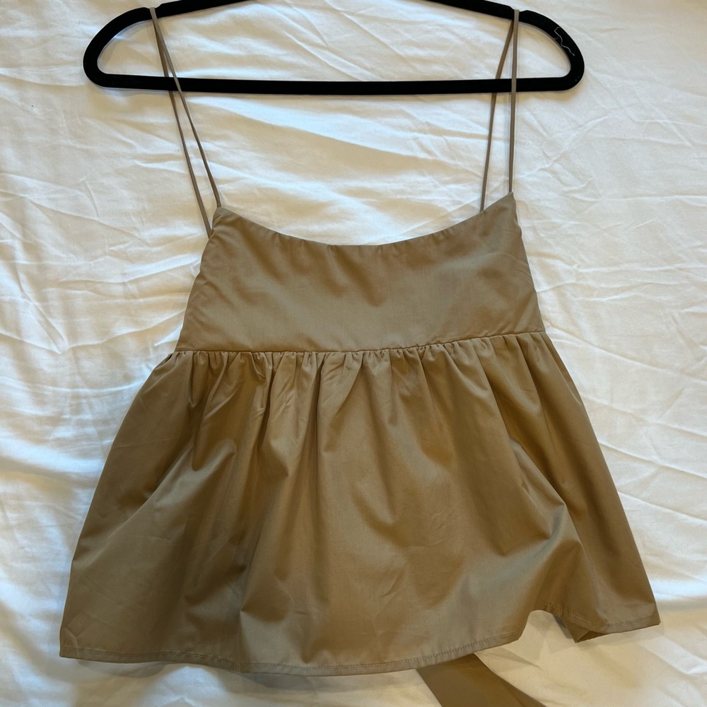 PEPLUM TANK TOP